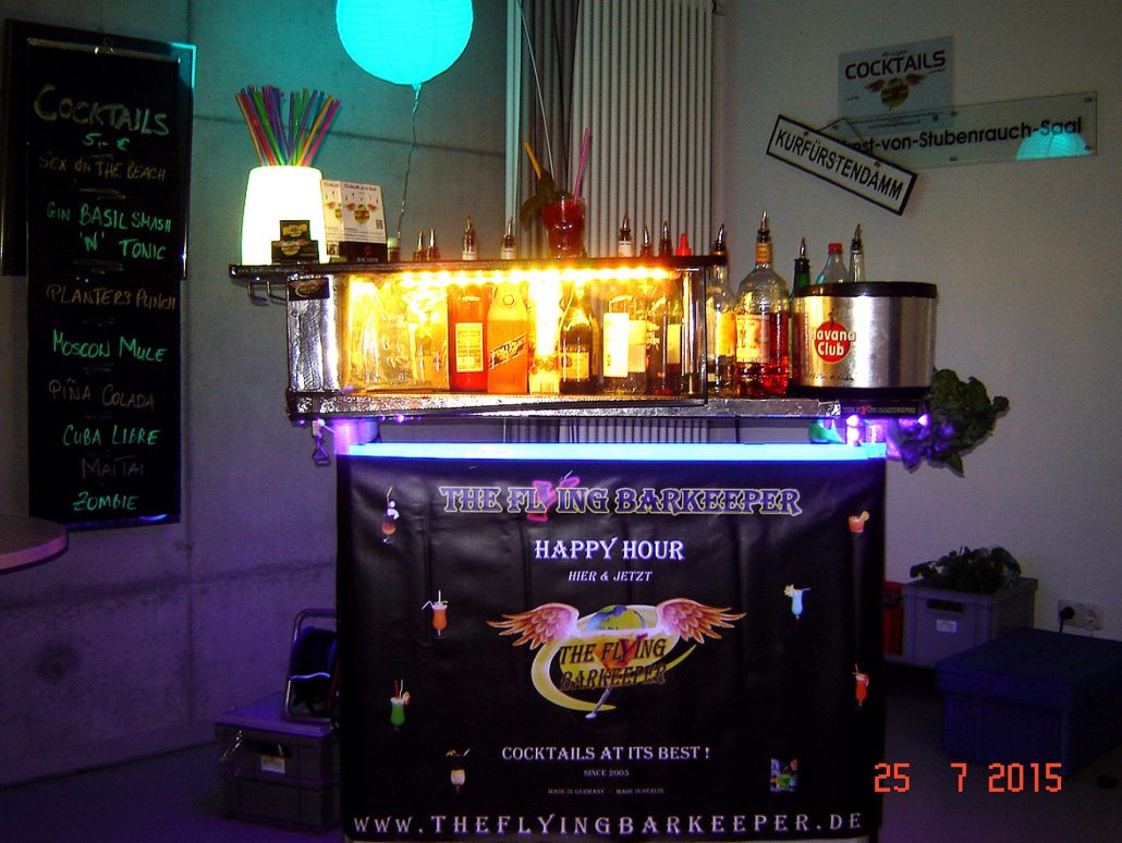 mobile Bar Happy Hour Bilder The Flying Barkeeper